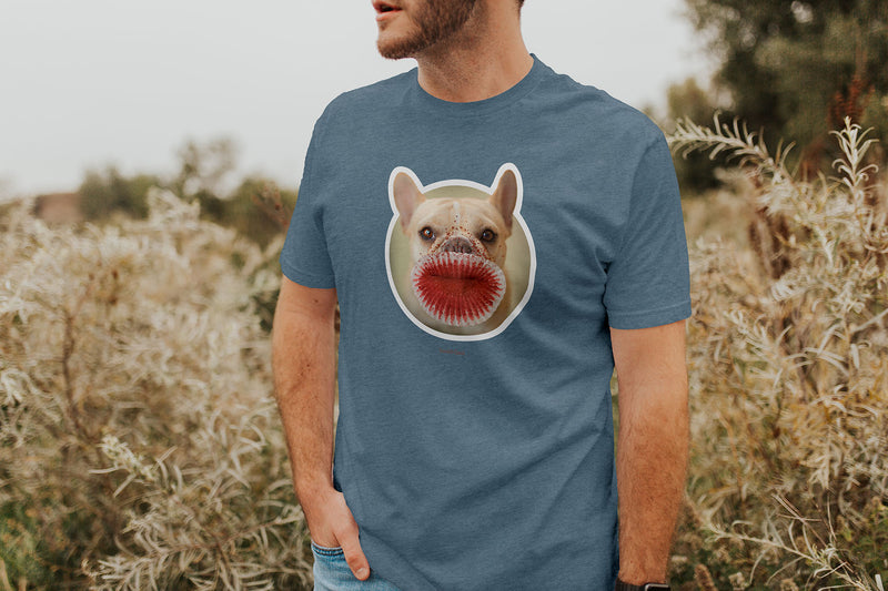 French Bulldog Shirt - Frenchie Dog Cupcake T-Shirt - Cute Tee for Baker, Dog Lover