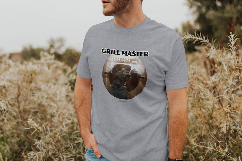 Grill Master T-Shirt - BBQ Gifts - Dad Shirt - Gift for Barbecue Lover - Gifts for Husband - Dad Dog Lover Tee