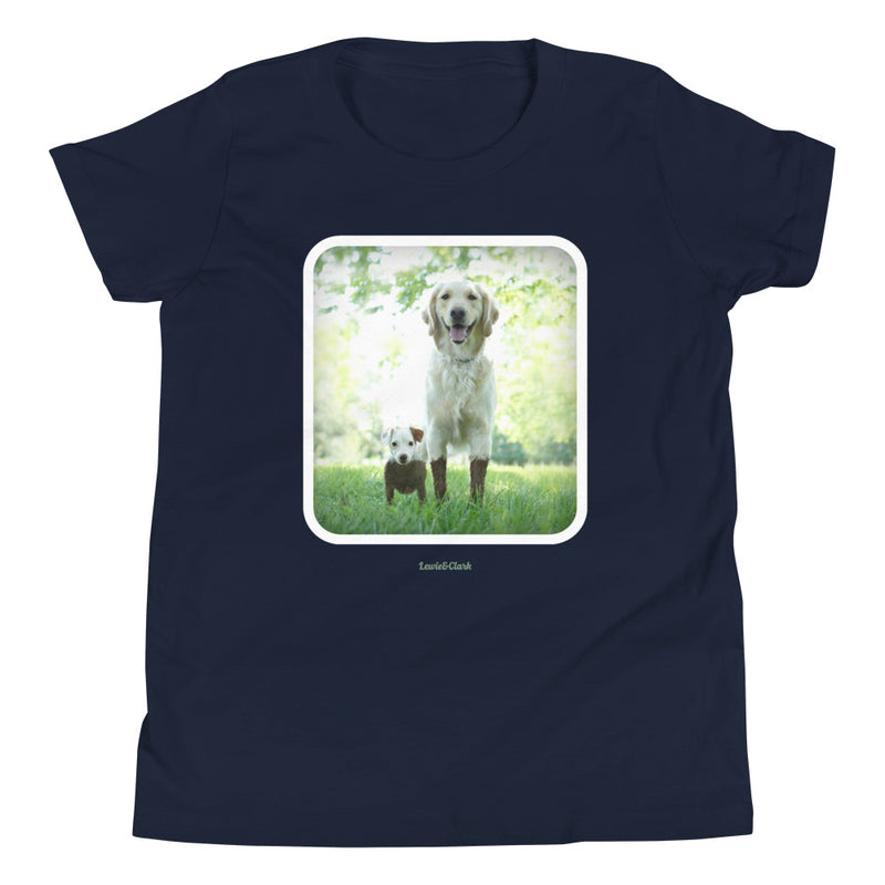 KIDS Muddy Dog Shirt - Youth Short Sleeve T-Shirt