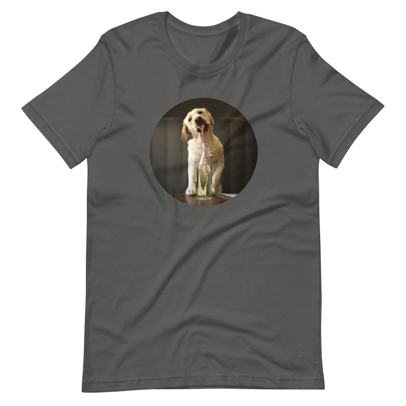 Fizz Dog Lover Shirt - Sip of Sunshine Day Drinking T-Shirt - Yellow Lab Lover Gift