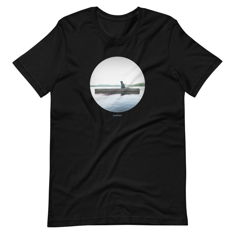 Adrift Lake Shirt -  Labrardor Summer Dog Lover Tee - Gift for Dog Lover