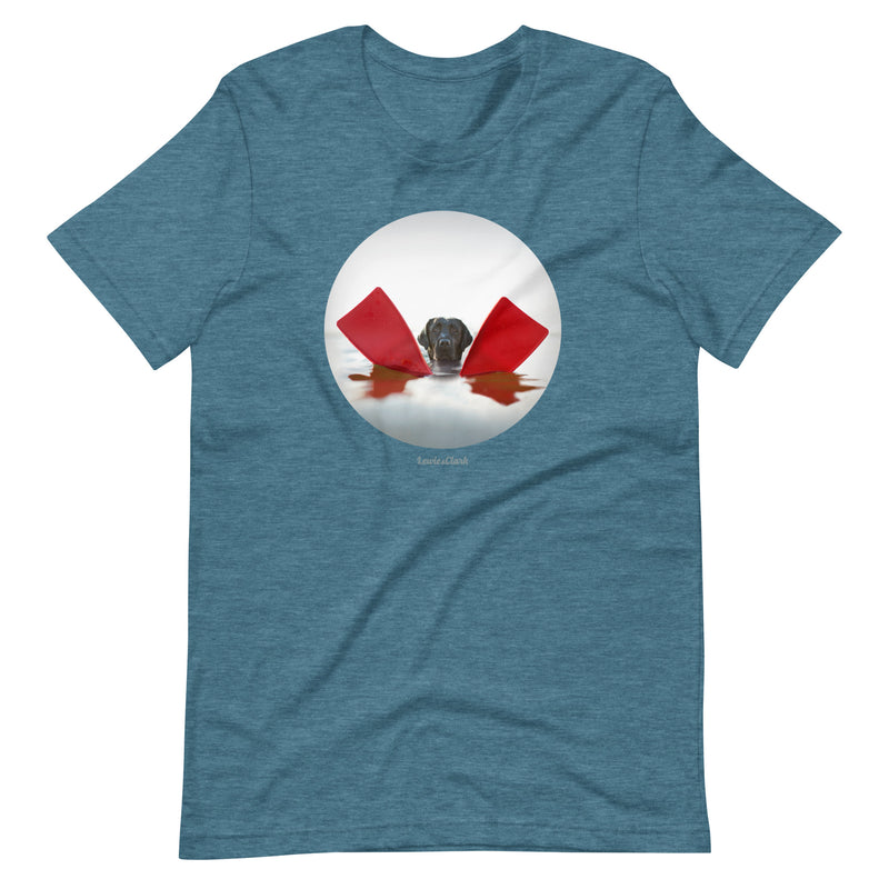 Salty Dog T-Shirt - Beach Apparel - Gift Tee for Dog Lovers - Summer Labrador Shirt