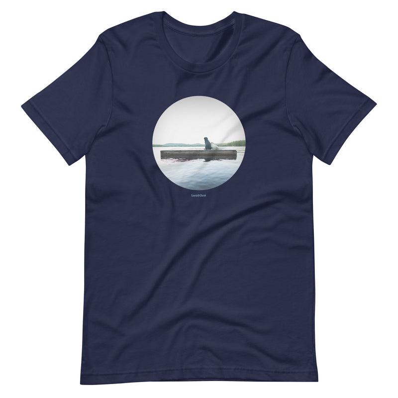 Adrift Lake Shirt -  Labrardor Summer Dog Lover Tee - Gift for Dog Lover