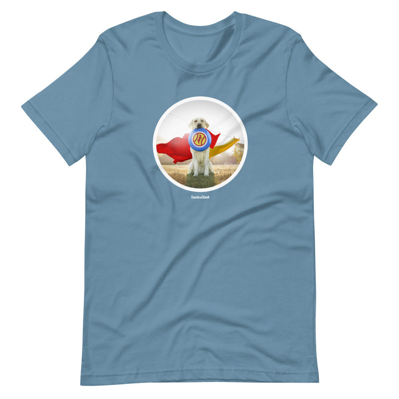 Superhero Dog Lover T-Shirt - Labrardor Shirt - Gift Tee for Dog Dad, Dog Mom, Owner