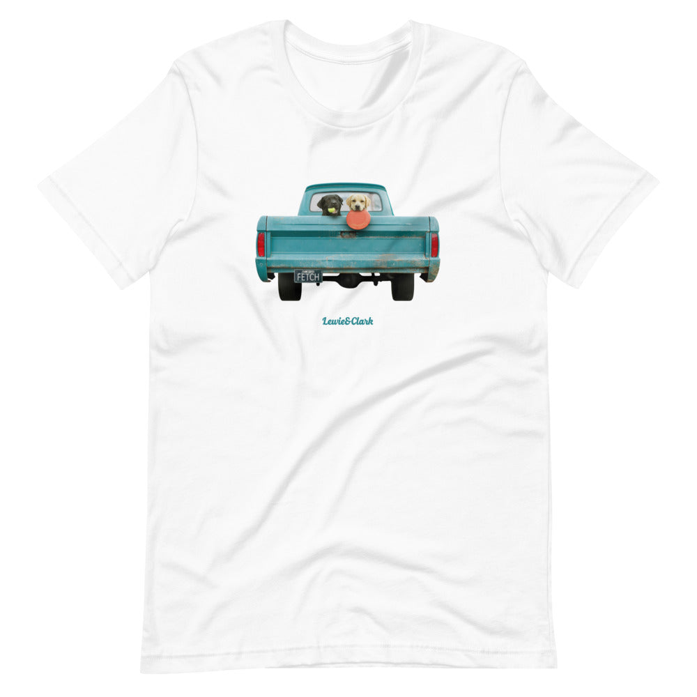 【2plan】Salted Truck Vintage Short Sleeve T-Shirt unisex-staple-t-shirt-white-