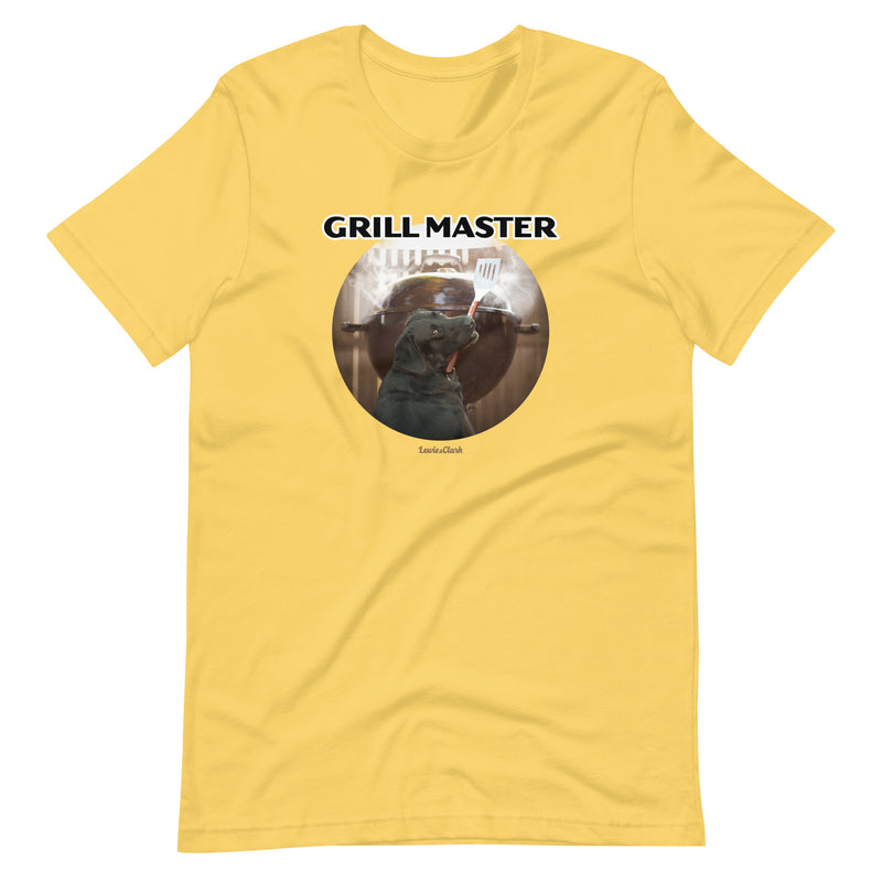 Grill Master T-Shirt - BBQ Gifts - Dad Shirt - Gift for Barbecue Lover - Gifts for Husband - Dad Dog Lover Tee