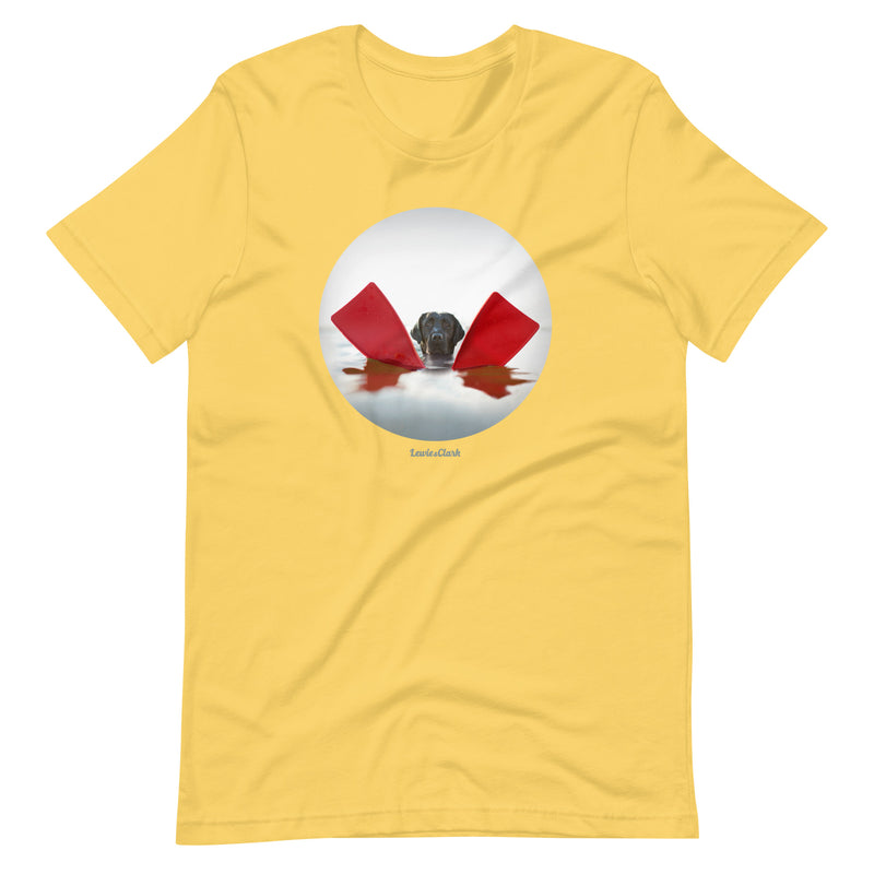 Salty Dog T-Shirt - Beach Apparel - Gift Tee for Dog Lovers - Summer Labrador Shirt