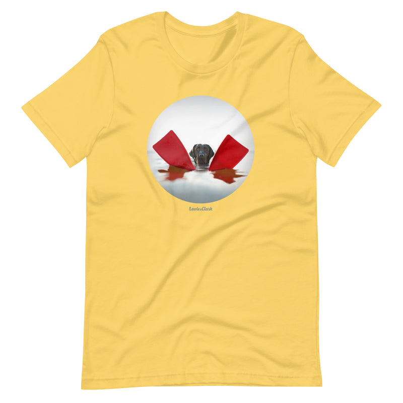 Salty Dog T-Shirt - Beach Apparel - Gift Tee for Dog Lovers - Summer Labrador Shirt